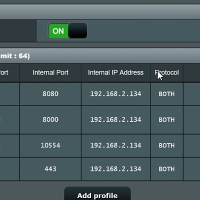 Media 'Port Forwarding-Triggering' in category 'Installations'